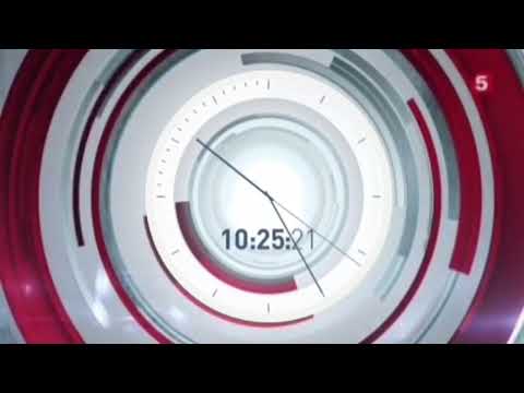 Видео: 60 fps, Реконструкция часов 5 канала 2012 - 2018 16:9 (Реконструкция 2.0)