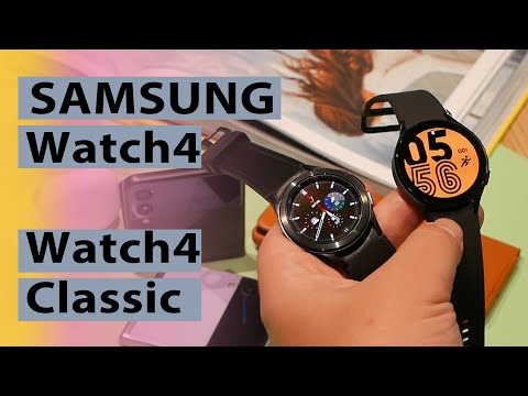 Видео: Первый взгляд на Samsung Galaxy Watch4/Watch4 Classic: Wear OS от Google внутри