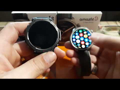Видео: Amazfit T-Rex 3 vs Amazfit Balance (обзор\сравнение)