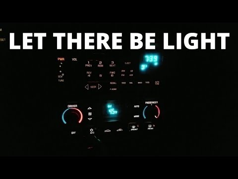 Видео: Ремонт тусклого дисплея и климат-контроля в C5 Corvette HVAC