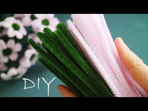 Видео: ПРОСТЫЕ И КРАСИВЫЕ ЦВЕТЫ из синельной проволоки