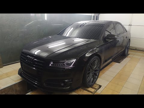 Видео: Audi A8 не ровная работа двигателя + онлайн доступ ODIS