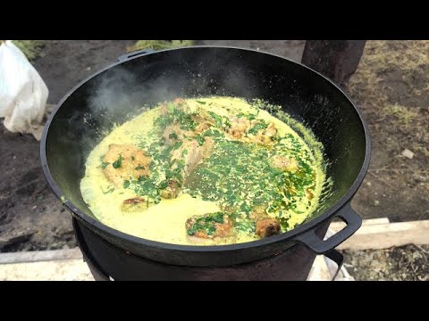 Видео: Чкмерули. Вкуснейшая Курица в молочно-чесночном соусе! ENG SUB