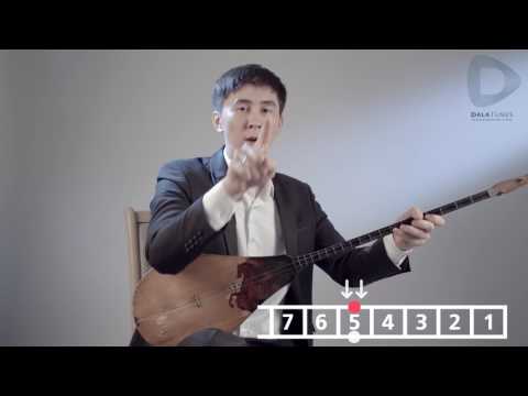 Видео: Игра на домбре | видеоурок | урок №3 «Биз  омирдин гулимиз»