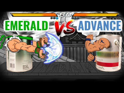 Видео: Изумрудный уретан против Бенджамина Мура Advance