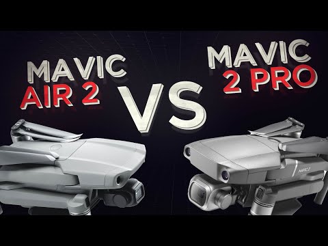 Видео: DJI Mavic Air 2 и Mavic 2 Pro сравнение