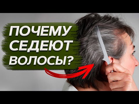 Видео: Откуда берутся СЕДЫЕ волосы? / Почему мы седеем и как с этим бороться?