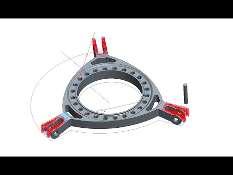 Видео: Видеоурок Creo Parametric 3.0 Обработка фланца Часть2