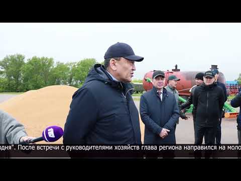 Видео: Аким СКО посетил Айыртауский район