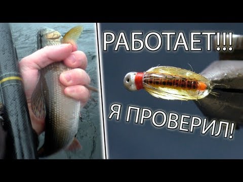 Видео: Личинка Веснянки+Сопля! Рыба подтвердила! Муха ХИТ! Тест Зимой