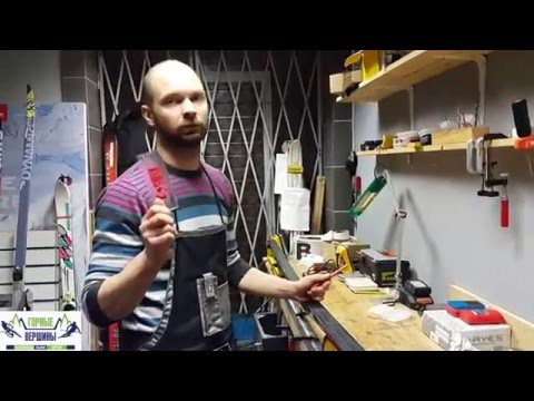Видео: Подготовка беговых лыж. Часть 2. Нанесение парафина.
