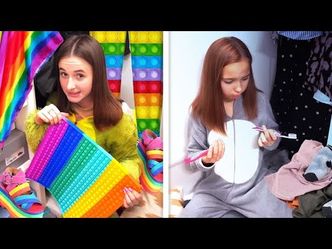 Видео: 24 ЧАСА В ГАРДЕРОБЕ ЧЕЛЛЕНДЖ!
