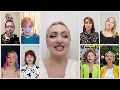 Видео: Онлайн-хор Ольги Олейниковой при участии Этери Бериашвили "Once Upon A Long Ago" (P. McCartney)