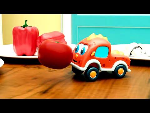 Видео: Машинки Мокас - сборник удивительных серий  про Вкусняшки! - Мультфильм про машинки 🚙