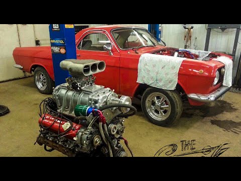 Видео: Волга V8 на советском компрессоре ЯАЗ-206
