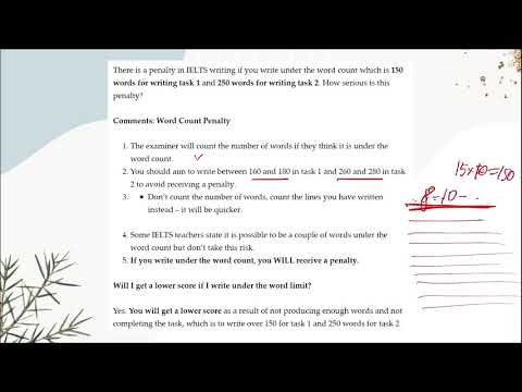 Видео: IELTS WRITING | NUMBER OF WORDS | Қазақша