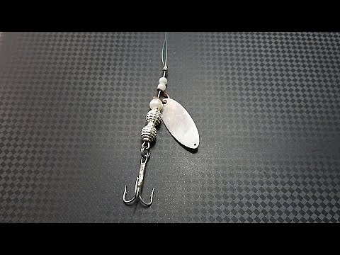 Видео: Домашняя чайная ложка для рыбалки в реке