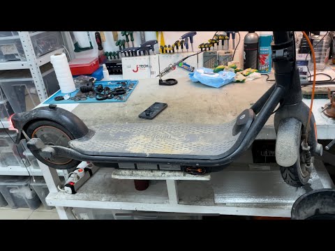 Видео: Ninebot f65u «УТОНУЛ», ща починю!