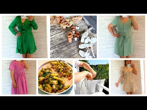 Видео: Готовлю вкусный обед и салат/ Примеряю платья и обувь/ какое разочарование