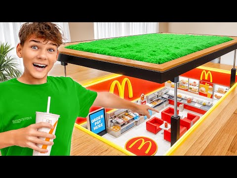 Видео: Я построил СЕКРЕТНЫЙ McDonald's!!