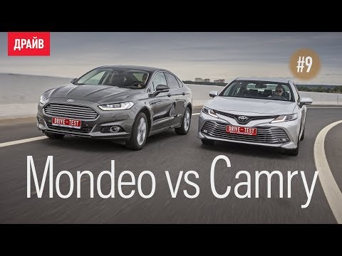 Видео: Купили Тойоту Camry 2018: Эпизод 9 — Сравнение с седаном Ford Mondeo