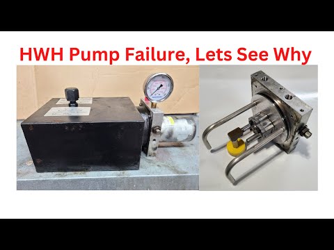 Видео: Как устранить неисправность гидравлического насоса HWH RAP30348 AP30348 из-за загрязнения маслом ...