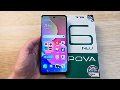 Видео: TECNO POVA NEO 6 - БЮДЖЕТНИК С ГИГАНТСКИМ АККУМУЛЯТОРОМ!