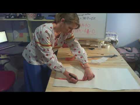 Видео: #обережная юбка  Создание лекала лик ал о  Часть 1