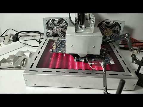 Видео: Моя последняя самодельная ик станция. Выпайка бга чипа.