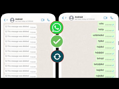 Видео: Как прочитать удаленные сообщения WhatsApp на iPhone | Посмотрите удаленные сообщения в WhatsApp