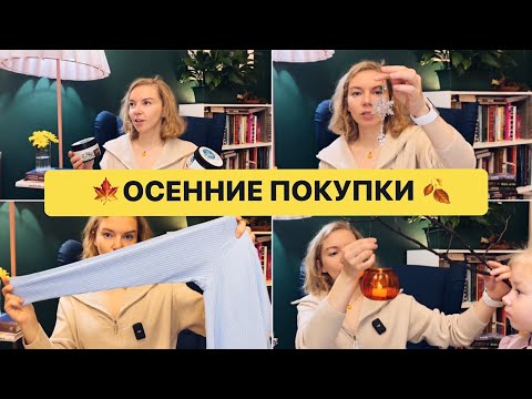 Видео: 🍁🛍️ОСЕННИЕ ПОКУПКИ | для дочки, для себя и для дома