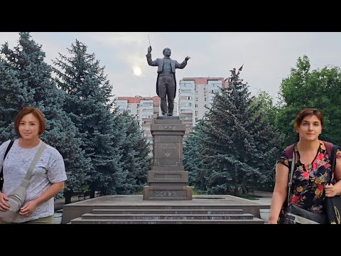 Видео: Утренняя прогулка в Алматы вниз по Назарбаева (Фурманова) от Аль-Фараби до Сатпаева #walkingtour