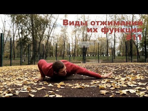 Видео: КАЧАЕМ МЫШЦЫ: виды отжиманий и их функции