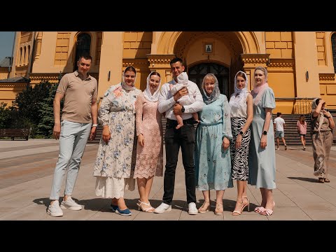 Видео: Крестины нашей Анны Александровны 👼🪽