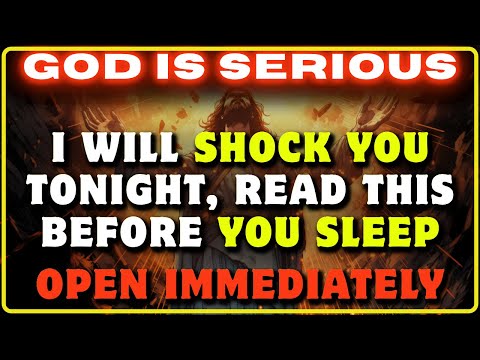 Видео: 🌙 БОГ ГОВОРИТ: Прочтите это перед сном 😱 Пропустите и потеряйте сегодняшнее благословение | Божье...