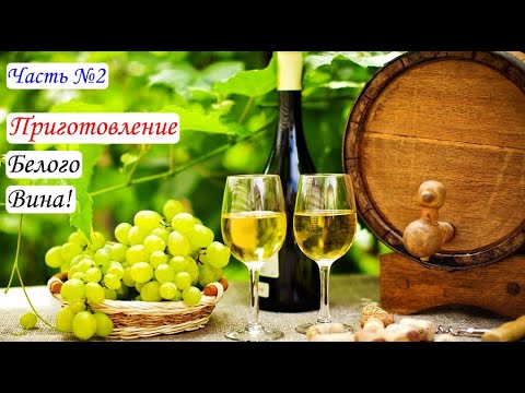 Видео: Приготовление БЕЛОГО ВИНА. Вино из Цитронного Магарача. Часть №2