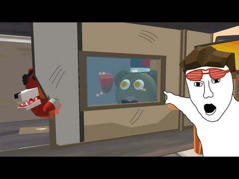 Видео: FNAF в Чикен ган (гусь попал во фнаф)