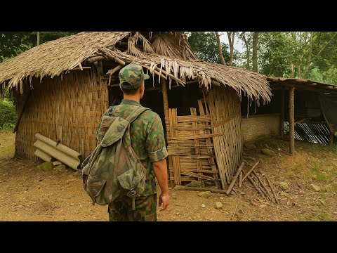Видео: вернулся из армии, чтобы восстановить разрушенный дом