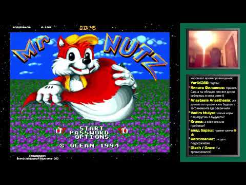 Видео: Mr. Nutz (Sega Mega Drive, Genesis) прохождение