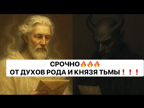 Видео: ❗️❗️СРОЧНО❗️❗️ ОТ ДУХОВ РОДА И КНЯЗЯ ТЬМЫ❗️😱😱😱           #таро#враги  #tarot #strunatarot