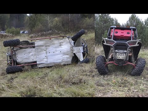 Видео: Краш тест Polaris RZR XP 4 1000 EPS !