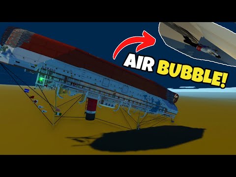 Видео: ИСПЫТАНИЕ «Оставаться внутри тонущего корабля» в Stormworks!