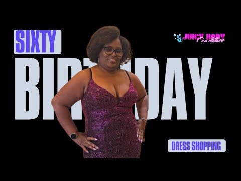 Видео: Покупка платьев к 60-летию с Juicy Body Goddess