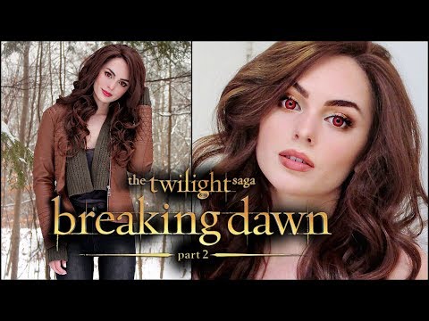Видео: Урок макияжа вампира Беллы Каллен (Кристен Стюарт) | Преображение в «Рассвете»