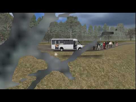 Видео: Omsi 2. Чугуев 2.0, маршрут, Чугуев ас - Малиновка - 323, автобус Рута 25(11)