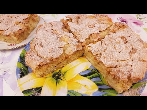 Видео: Воздушный и ароматный яблочный пирог - Шарлотка @GotoviMoyRetept