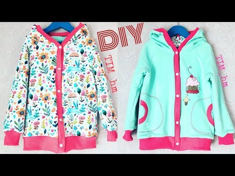 Видео: Как сшить двустороннюю толстовку на кнопках |TIM_hm|