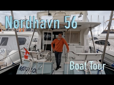 Видео: Экскурсия на лодке Nordhavn 56: Migaloo — 57,5-футовая моторная парусная яхта, и она великолепна!