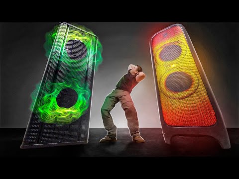 Видео: Сравнение Двух Колонок Гигантов! JBL PartyBox 1000 vs Eltronic 20-36