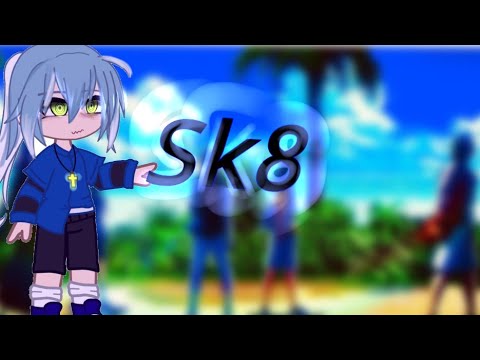 Видео: скейт бесконечность реакция гача клуб [ sk8 ] { part 2} Реки/мия, Ланга/Реки